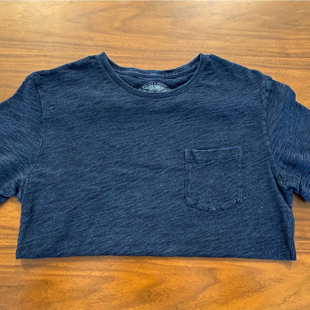 Wallace & Barnes Men’s Indigo T-Shirt
